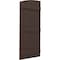 Ekena Millwork Americraft 6-Board (3 Batten) Wood Joined Board-n-Batten Shutters w/Ellipt Top, ARW401BE621X77TBH, PR ARW401BE621X77TBH - alternate 4